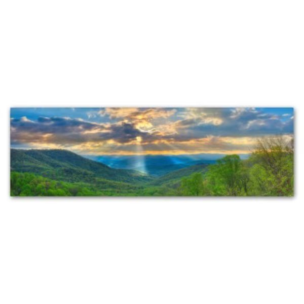 Doug Cavanah 'Blessings Of Spring' Canvas Art, 16x47, Trademark Fine Art, Mfr#: ALI16712-C1647GG